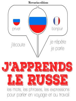 cover image of J'apprends le russe